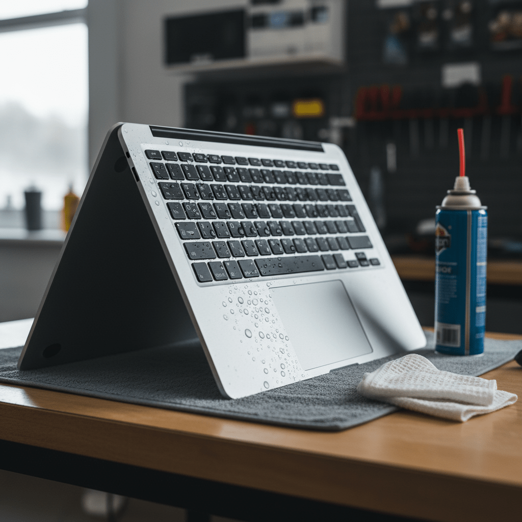 Liquid damage laptop repair in Woodforde — Adelaide SA 5072