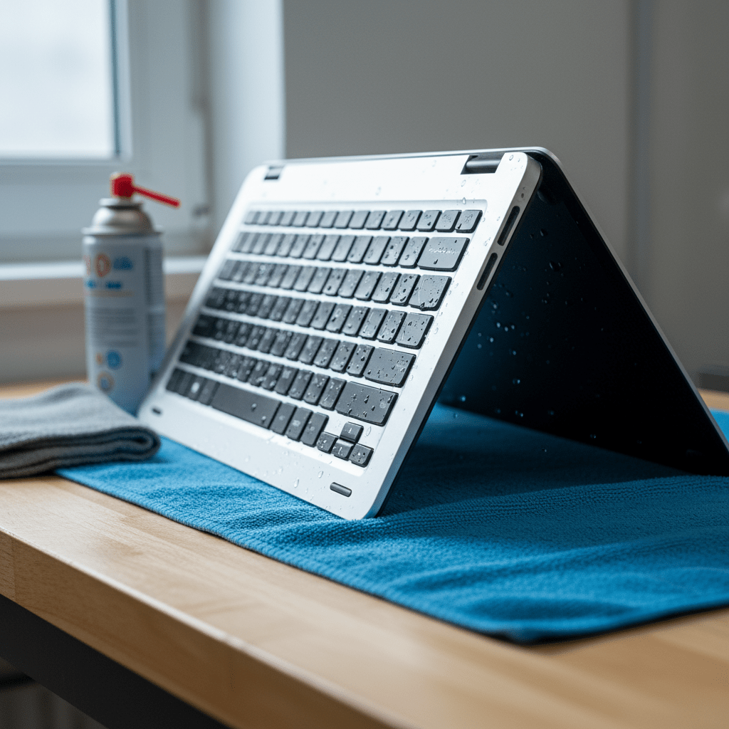 Liquid damage laptop repair in Woodville South — Adelaide SA 5011