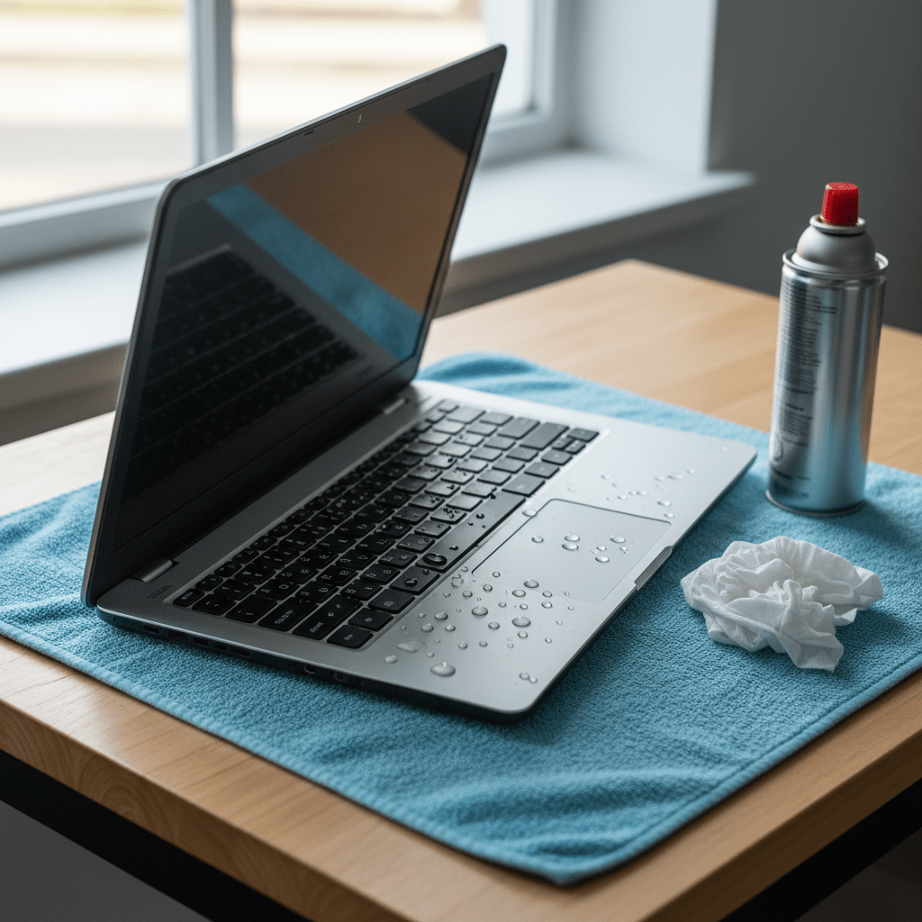 Liquid damage laptop repair in Wynn Vale — Adelaide SA 5127