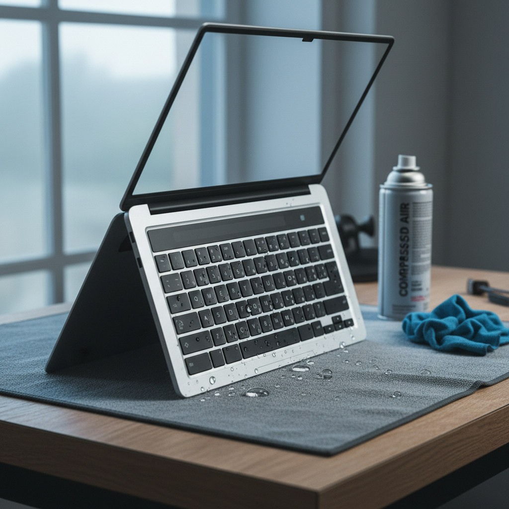 Liquid damage laptop repair in Wyongah — Newcastle NSW 2259