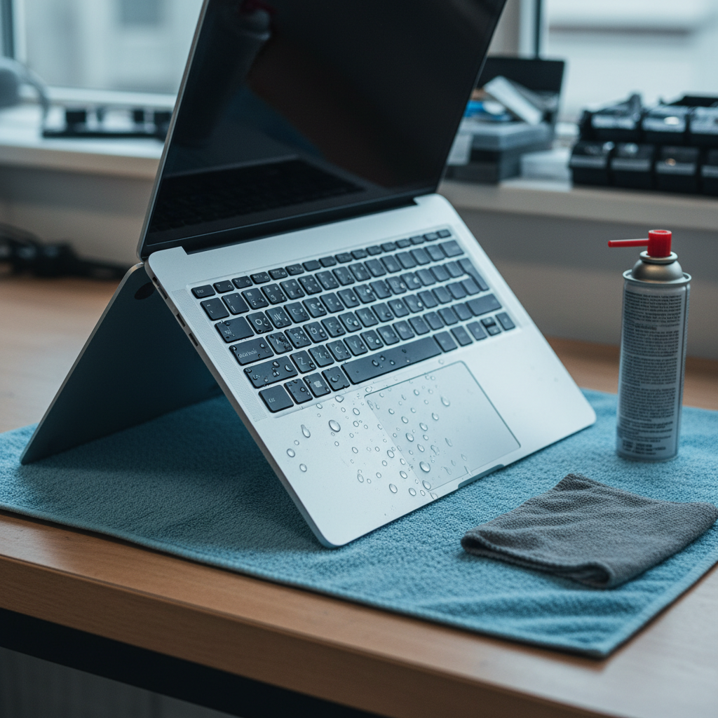 Liquid damage laptop repair in Yarrawonga Park — Newcastle NSW 2264
