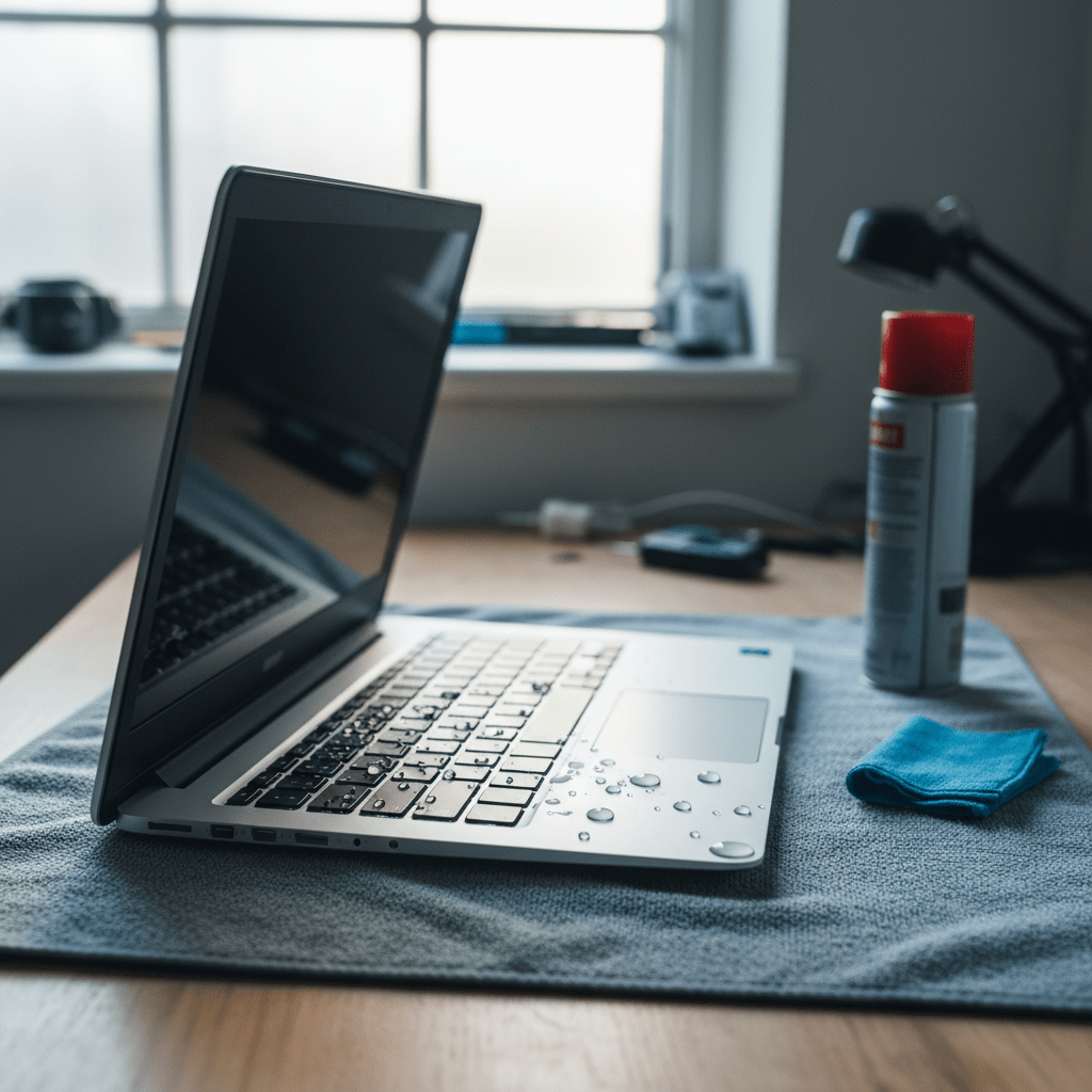 Liquid damage laptop repair in Yattalunga — Adelaide SA 5114