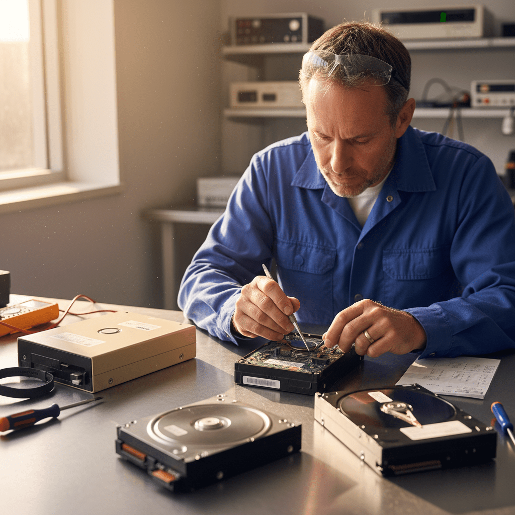 Maxtor computer repairs for vintage hard drives in Australia. Expert data recovery from legacy Maxtor, Fujitsu, and IBM drives.