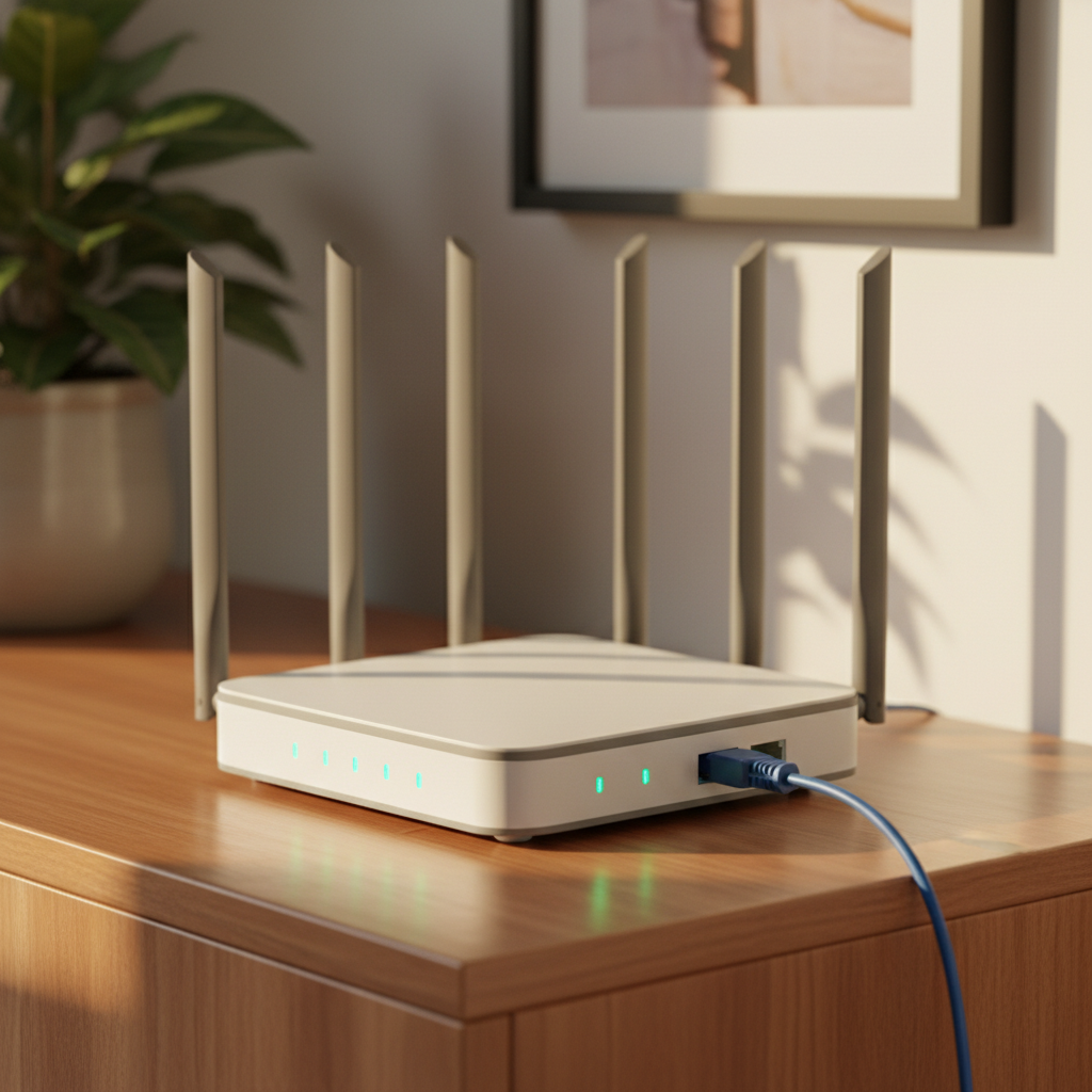 NBN router and WiFi setup service in Darwin River — NT 0841