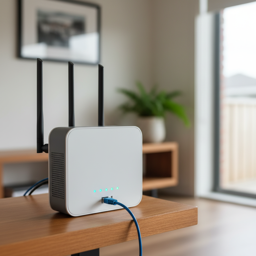 NBN router and WiFi setup service in Kensington — Melbourne SA 5068