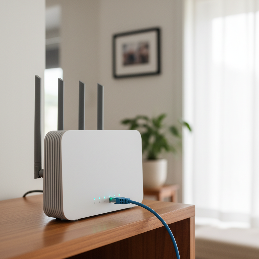NBN router and WiFi setup service in Lake Haven — Newcastle NSW 2263