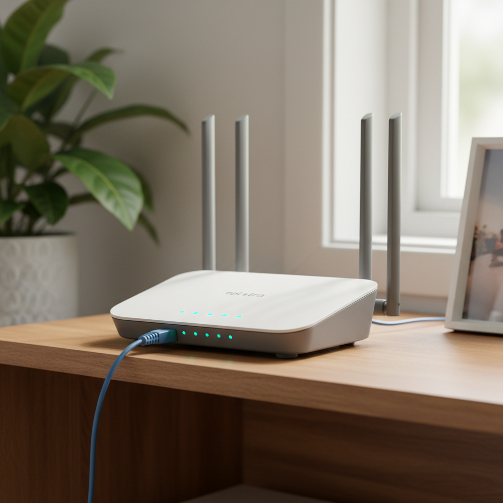 NBN router and WiFi setup service in North Adelaide Melbourne St — SA 5006
