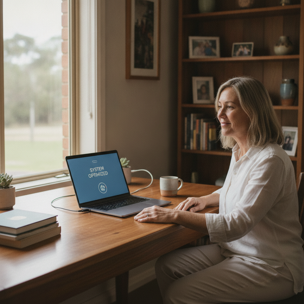 Laptop and desktop cleaning in Acacia Plateau (2476) — an at-home owner pleased their computer runs cool and quiet again
