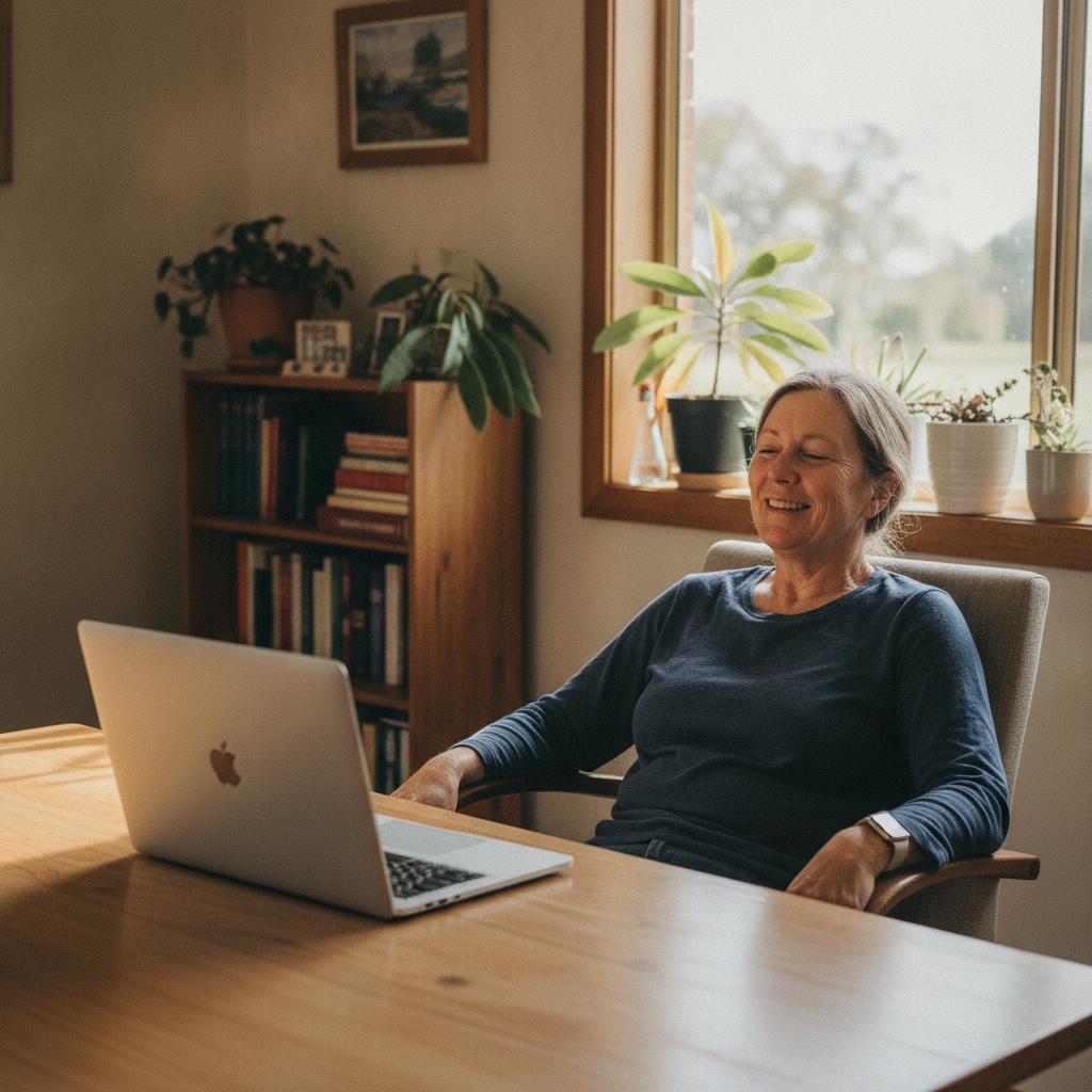 Computer cleaning in Alumy Creek (2460) — a local resident at home with a clean, fast, dust-free computer running cool and quiet