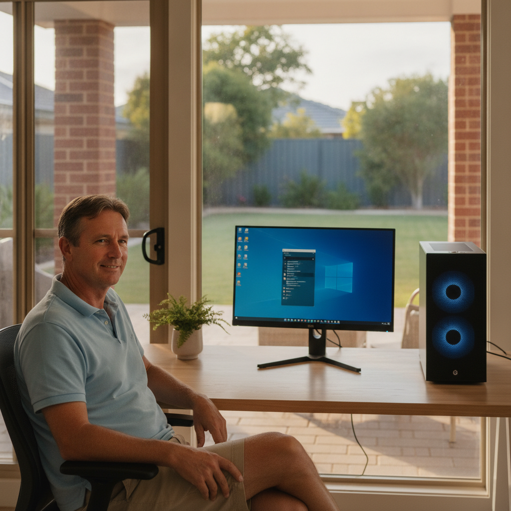 Laptop and desktop cleaning in Anketell (6167) — an at-home owner pleased their computer runs cool and quiet again