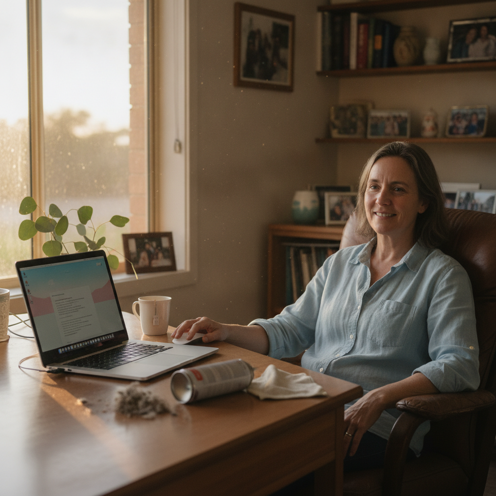 Laptop and desktop cleaning in Appletree Flat (2330) — an at-home owner pleased their computer runs cool and quiet again