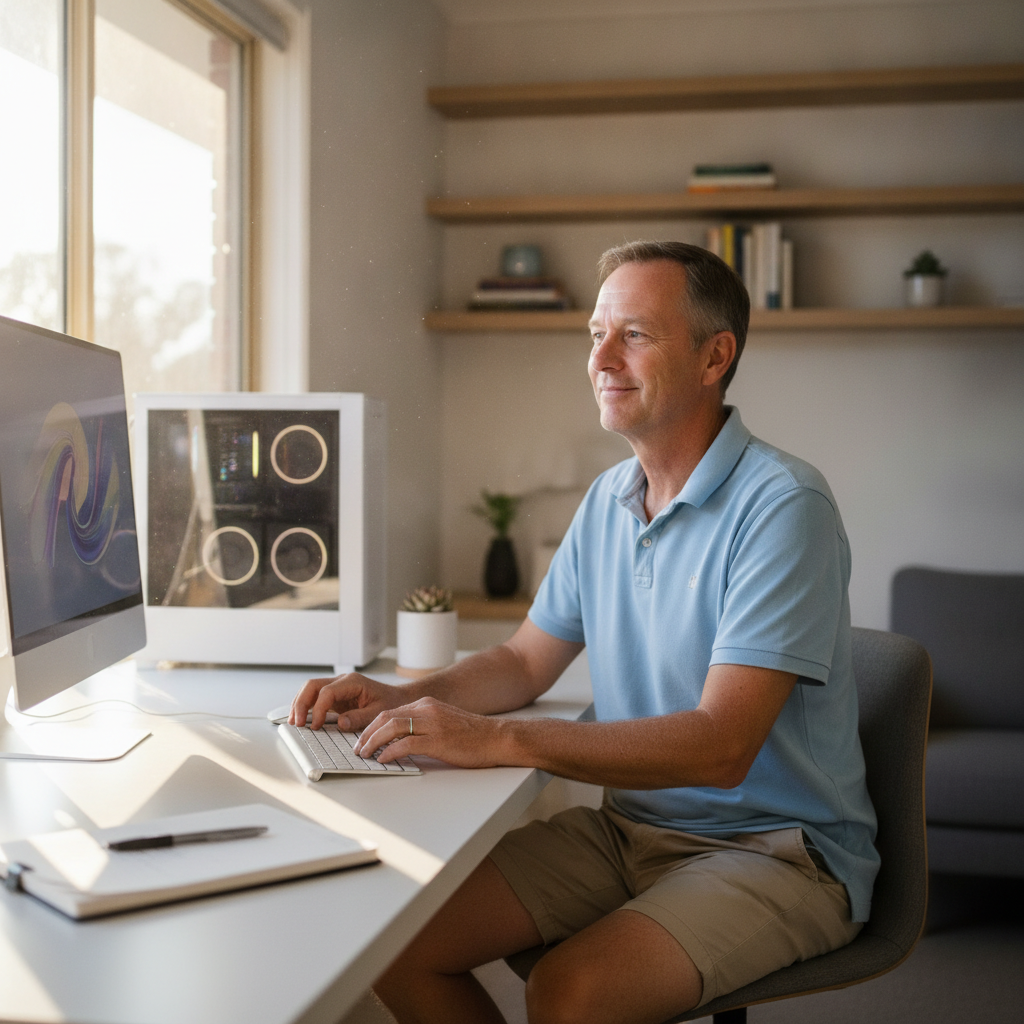 Laptop and desktop cleaning in Arcadia Vale (2283) — an at-home owner pleased their computer runs cool and quiet again