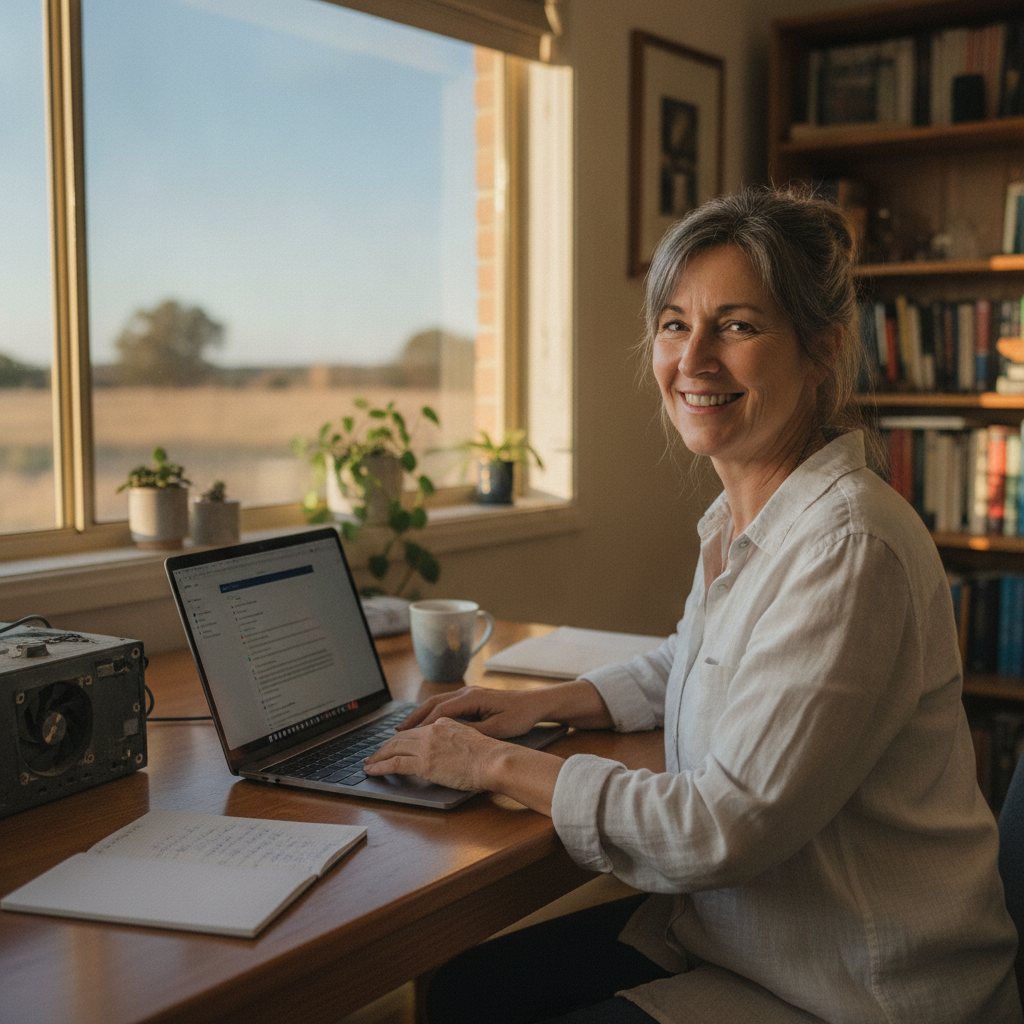 Laptop and desktop cleaning in Ashbourne (5157) — an at-home owner pleased their computer runs cool and quiet again