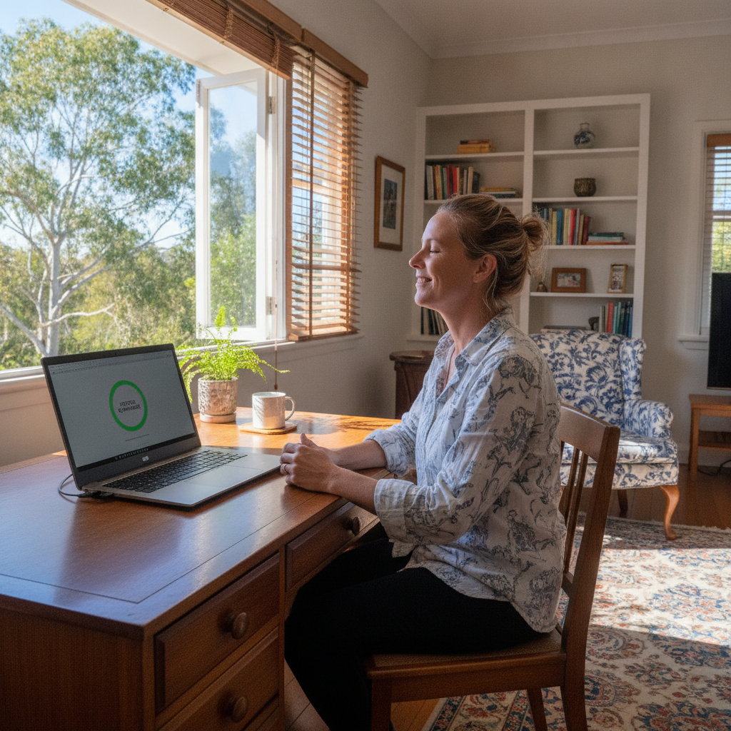 Laptop and desktop cleaning in Bald Hills (4036) — an at-home owner pleased their computer runs cool and quiet again