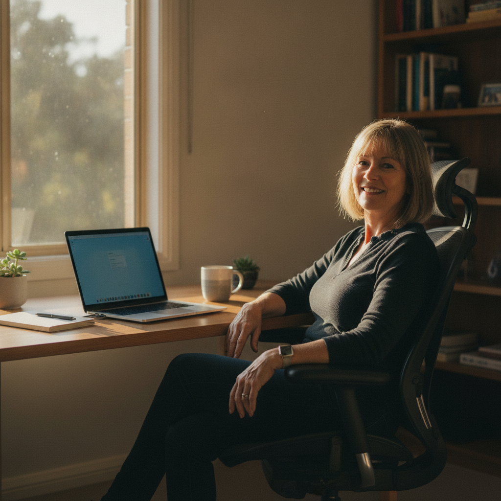 Computer cleaning in Balgowlah Heights (2093) — a local resident at home with a clean, fast, dust-free computer running cool and quiet