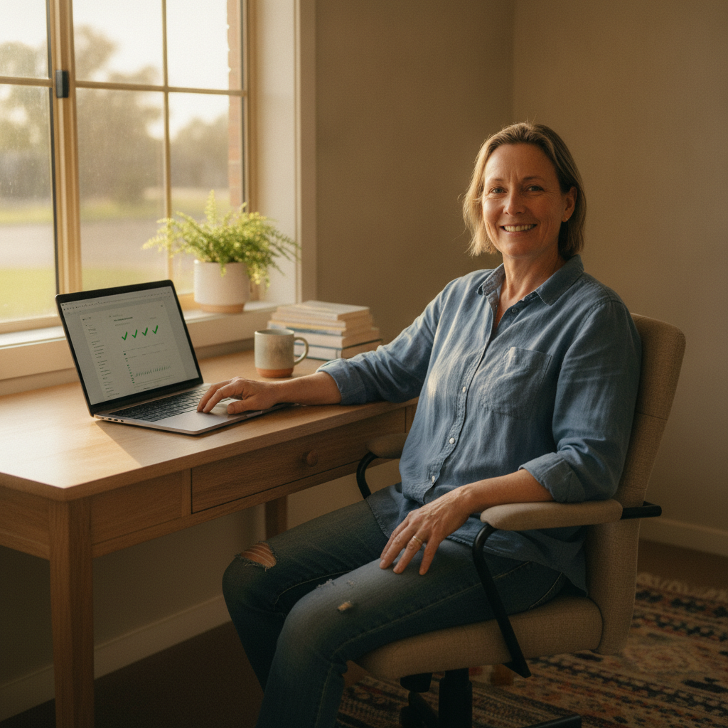 Computer cleaning in Balldale (2646) — a local resident at home with a clean, fast, dust-free computer running cool and quiet