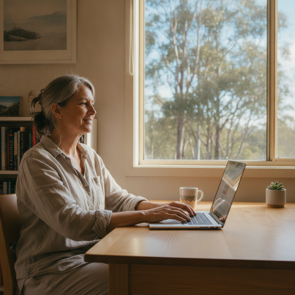 Computer cleaning in Basket Range (5138) — a local resident at home with a clean, fast, dust-free computer running cool and quiet