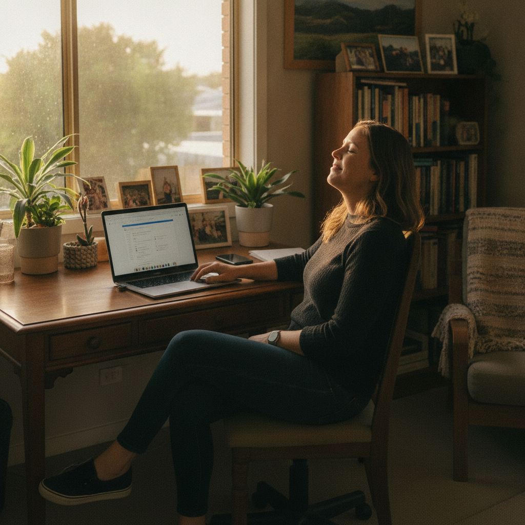 Computer cleaning in Bateau Bay (2261) — a local resident at home with a clean, fast, dust-free computer running cool and quiet