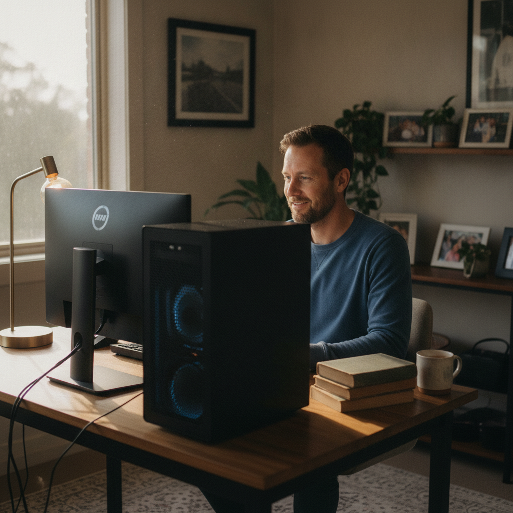 Laptop and desktop cleaning in Beaumont (2577) — an at-home owner pleased their computer runs cool and quiet again