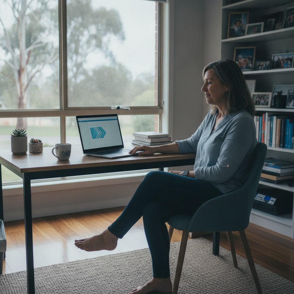 Computer cleaning in Beechboro (6063) — a local resident at home with a clean, fast, dust-free computer running cool and quiet