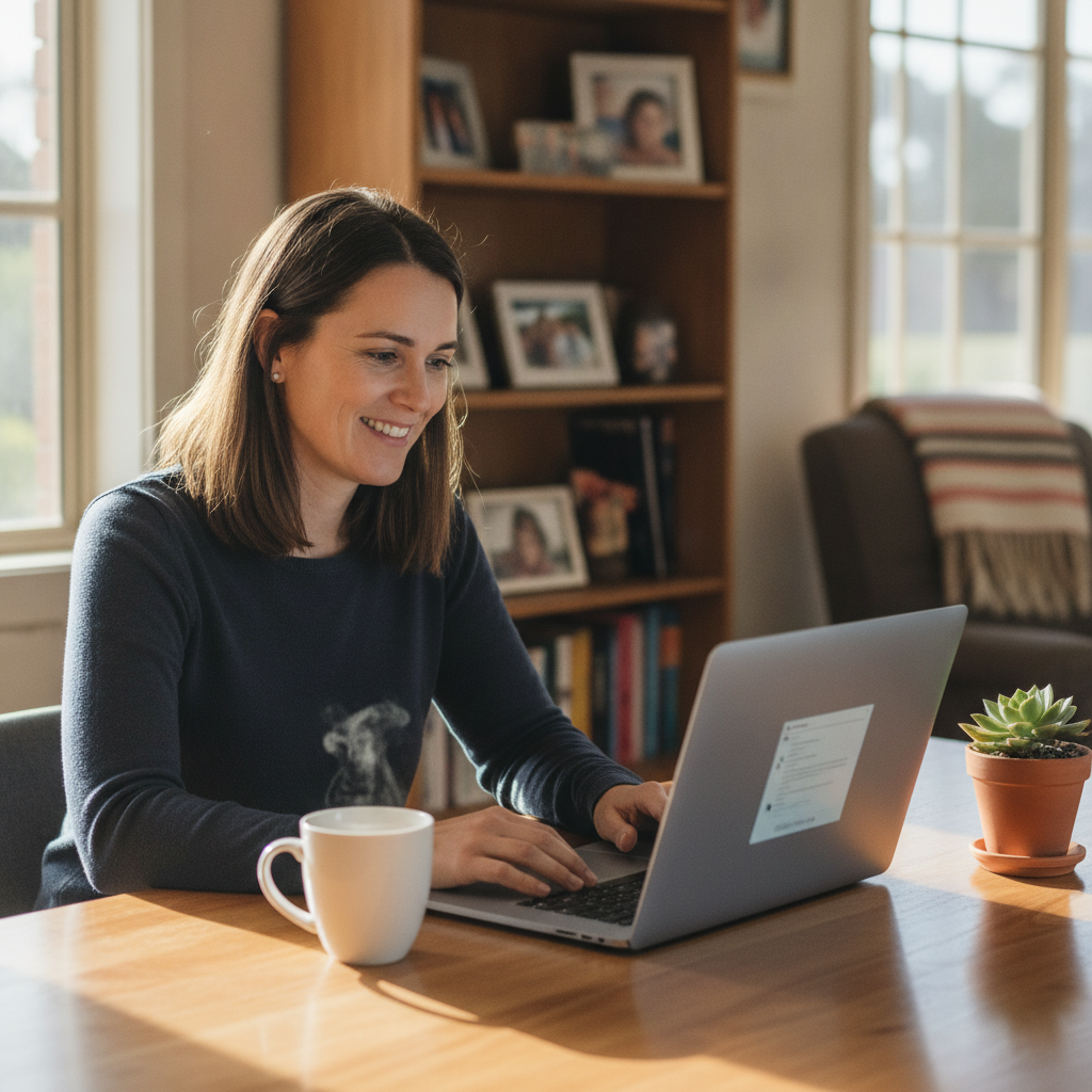 Laptop and desktop cleaning in Bennetts Green (2290) — an at-home owner pleased their computer runs cool and quiet again