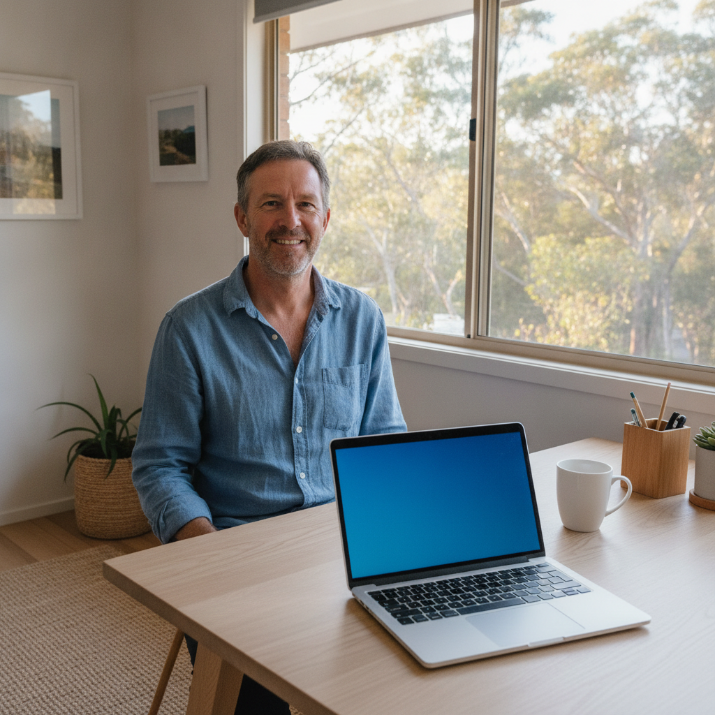 Computer cleaning in Berowra Waters (2082) — a local resident at home with a clean, fast, dust-free computer running cool and quiet