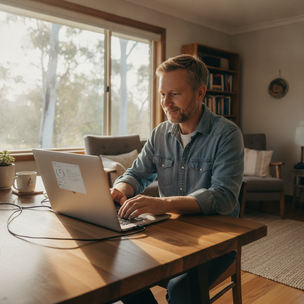 Laptop and desktop cleaning in Berrigal (2390) — an at-home owner pleased their computer runs cool and quiet again