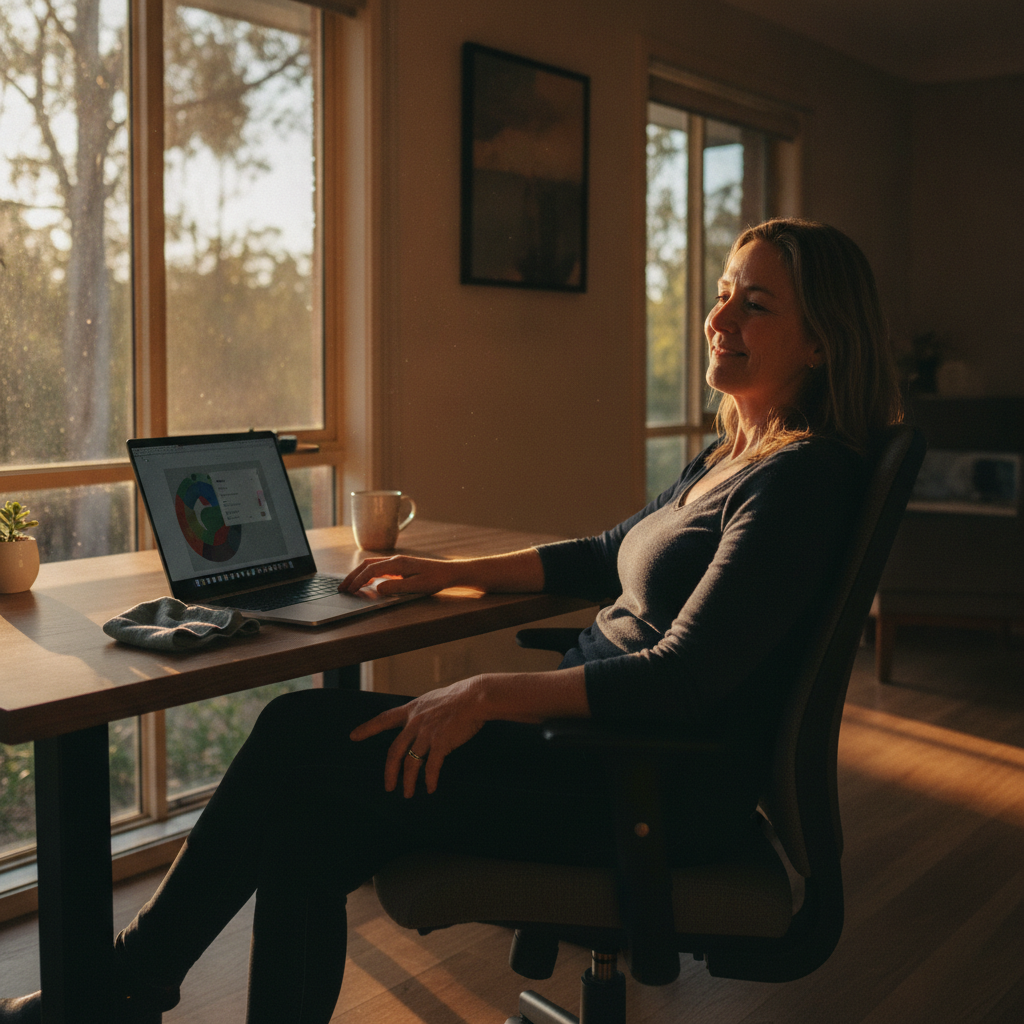 Computer cleaning in Berrilee (2159) — a local resident at home with a clean, fast, dust-free computer running cool and quiet