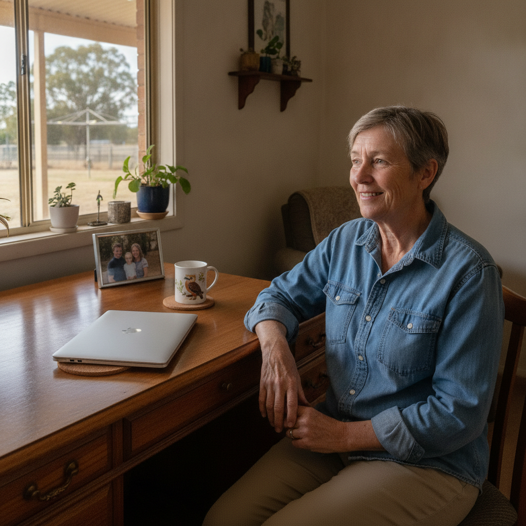 Computer cleaning in Binalong (2584) — a local resident at home with a clean, fast, dust-free computer running cool and quiet