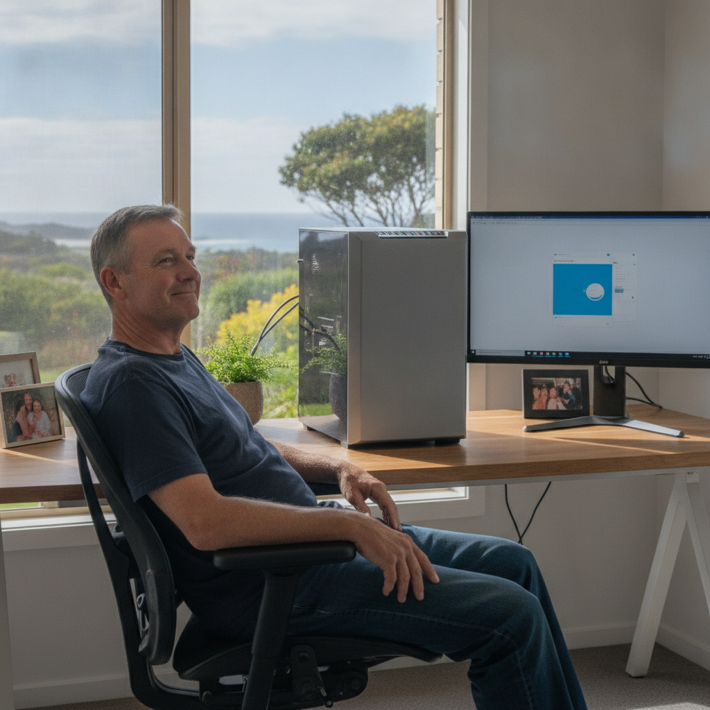 Laptop and desktop cleaning in Blackmans Bay (7052) — an at-home owner pleased their computer runs cool and quiet again