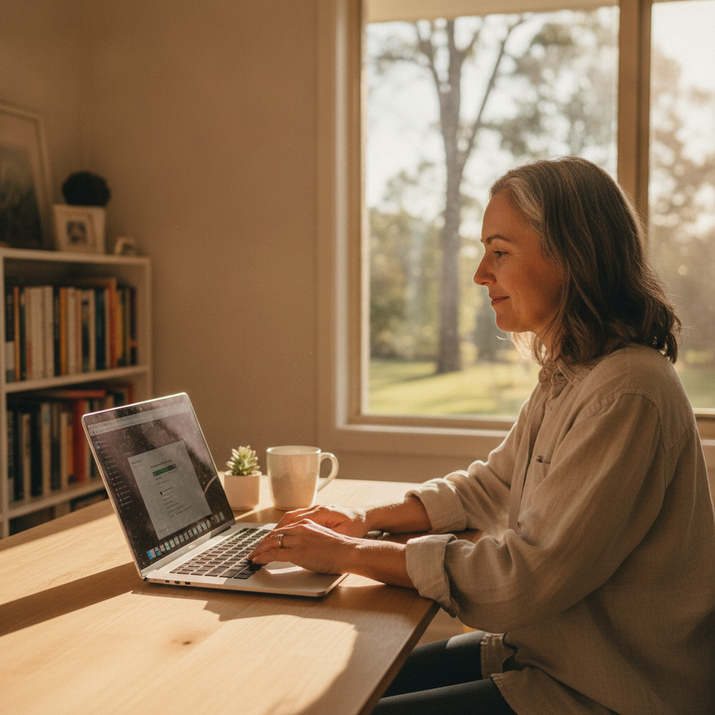 Computer cleaning in Blackwall (2256) — a local resident at home with a clean, fast, dust-free computer running cool and quiet
