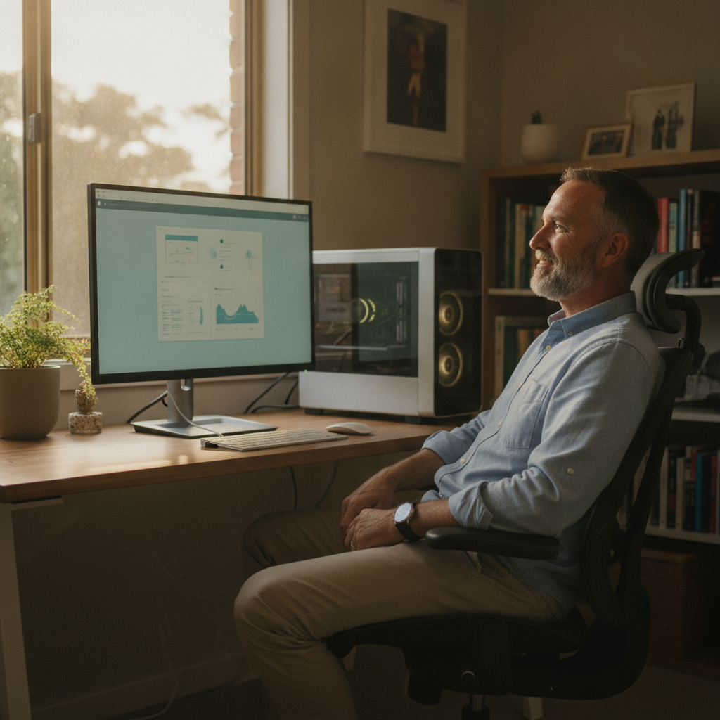 Laptop and desktop cleaning in Blaxland (2774) — an at-home owner pleased their computer runs cool and quiet again