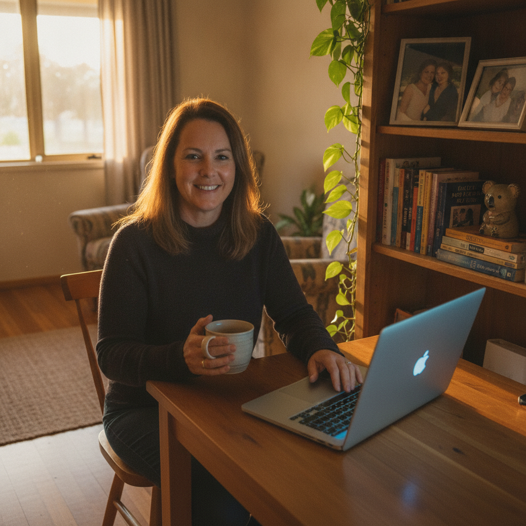 Computer cleaning in Bogan (2825) — a local resident at home with a clean, fast, dust-free computer running cool and quiet