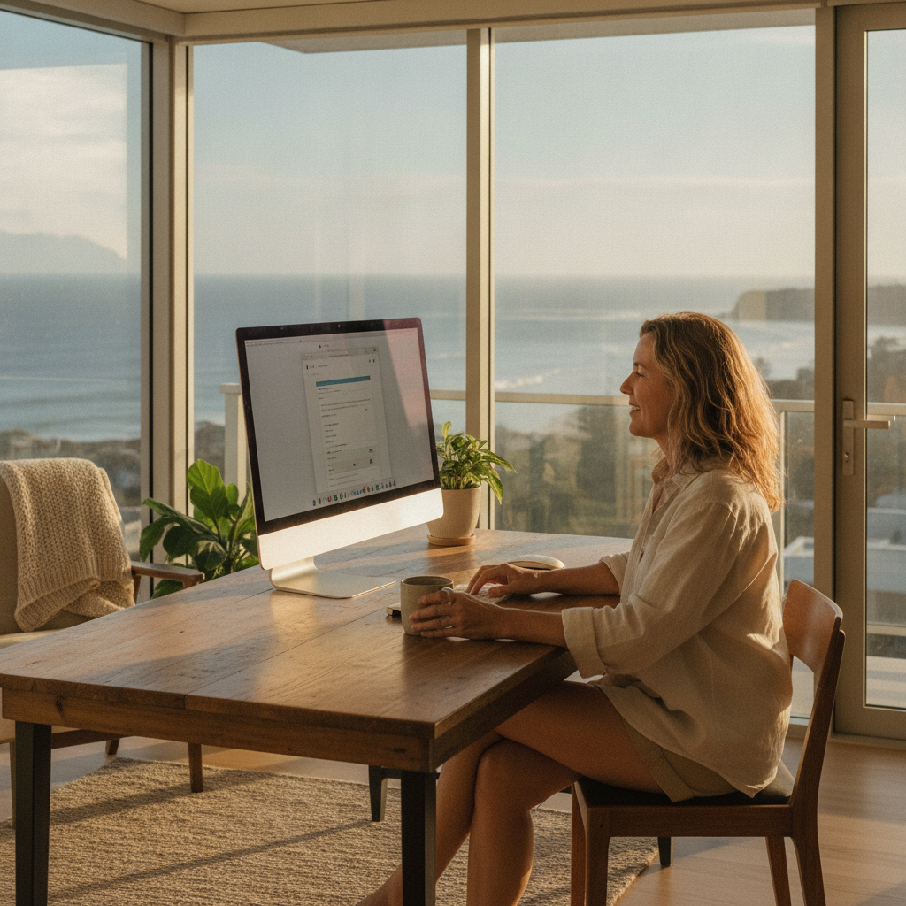Computer cleaning in Bondi (2026) — a local resident at home with a clean, fast, dust-free computer running cool and quiet