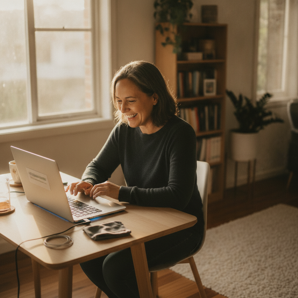 Computer cleaning in Bondi Junction (2022) — a local resident at home with a clean, fast, dust-free computer running cool and quiet