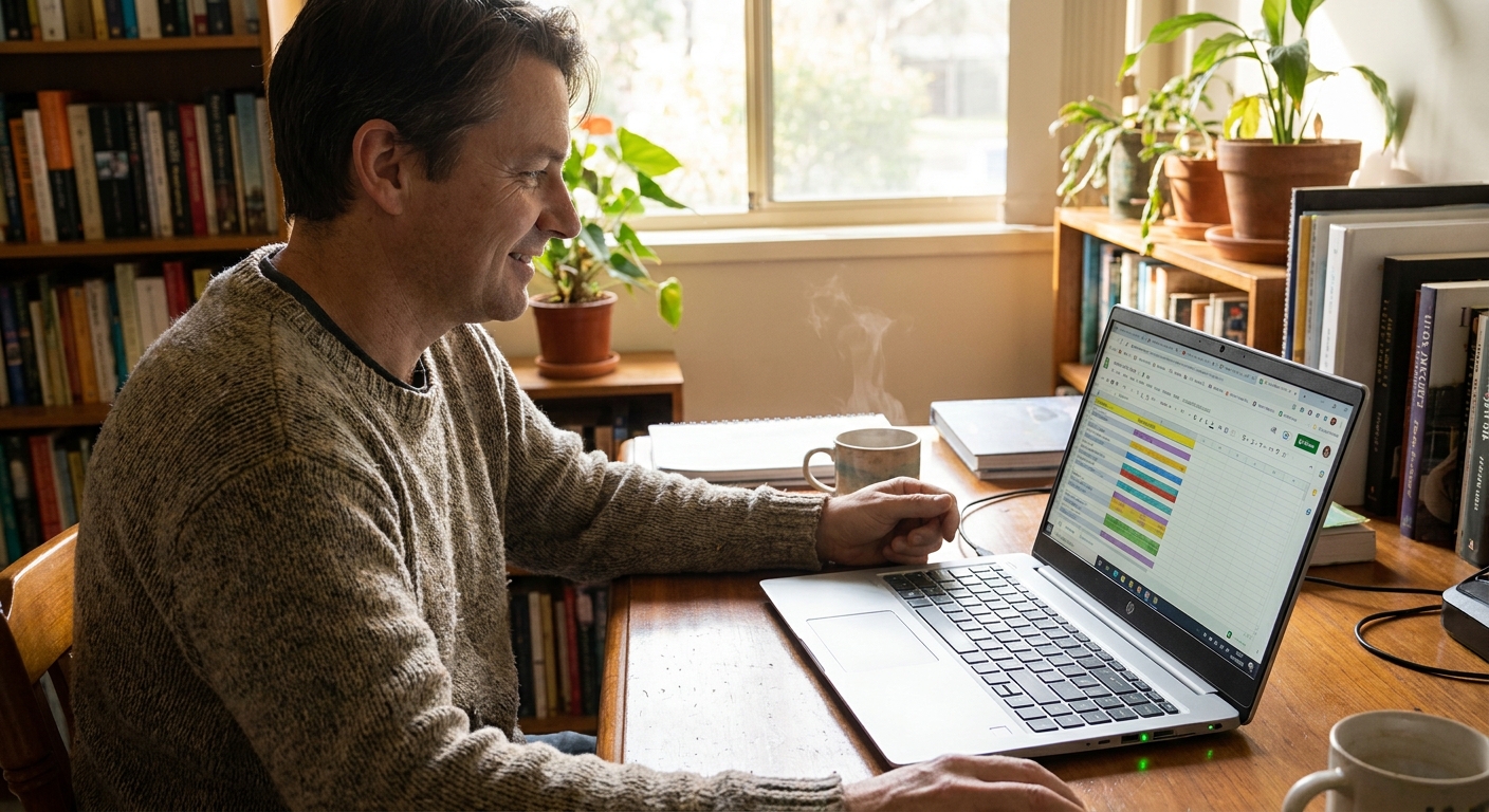 Laptop and desktop cleaning in Bonner (2914) — an at-home owner pleased their computer runs cool and quiet again