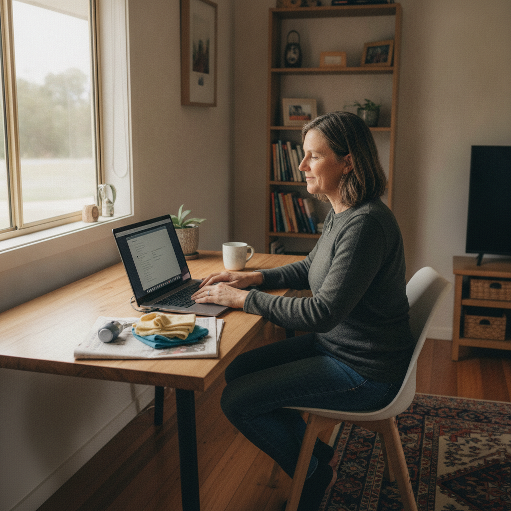 Laptop and desktop cleaning in Boree (2864) — an at-home owner pleased their computer runs cool and quiet again