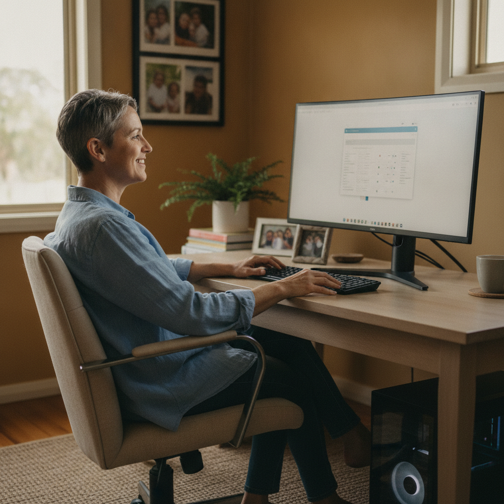Computer cleaning in Bowman (2422) — a local resident at home with a clean, fast, dust-free computer running cool and quiet