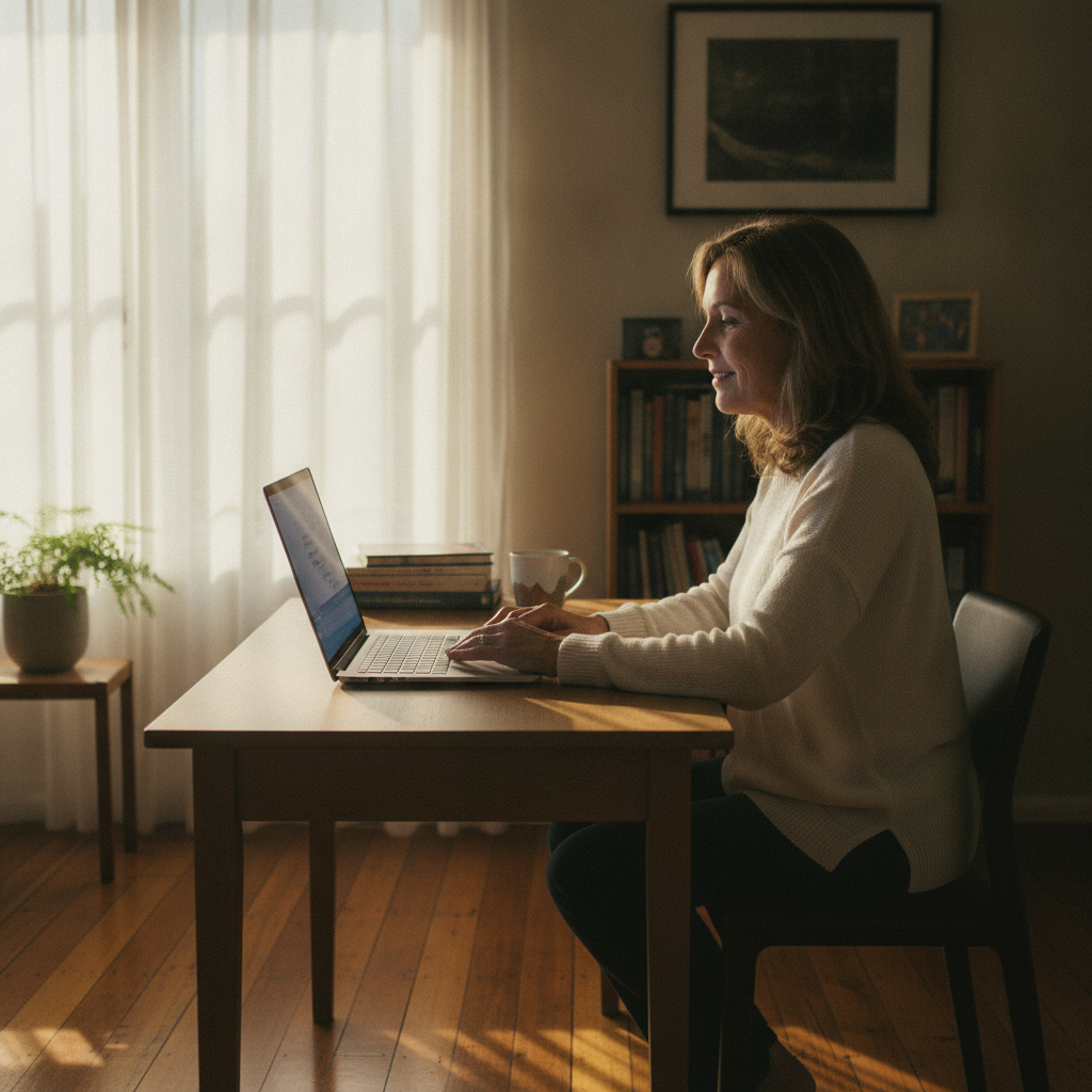 Computer cleaning in Braefield (2339) — a local resident at home with a clean, fast, dust-free computer running cool and quiet