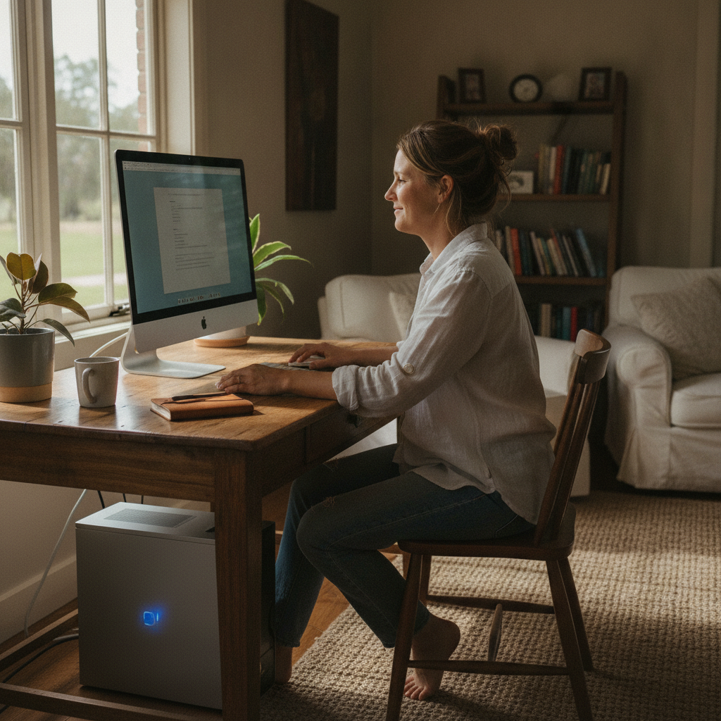 Laptop and desktop cleaning in Branga Plains (2354) — an at-home owner pleased their computer runs cool and quiet again