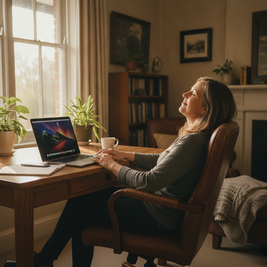 Computer cleaning in Brewongle (2795) — a local resident at home with a clean, fast, dust-free computer running cool and quiet