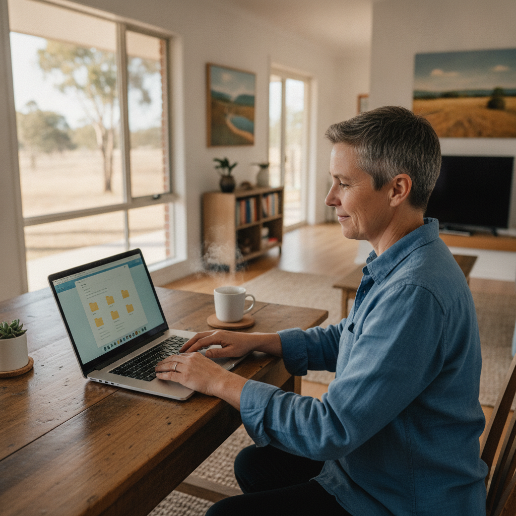 Laptop and desktop cleaning in Bruinbun (2795) — an at-home owner pleased their computer runs cool and quiet again
