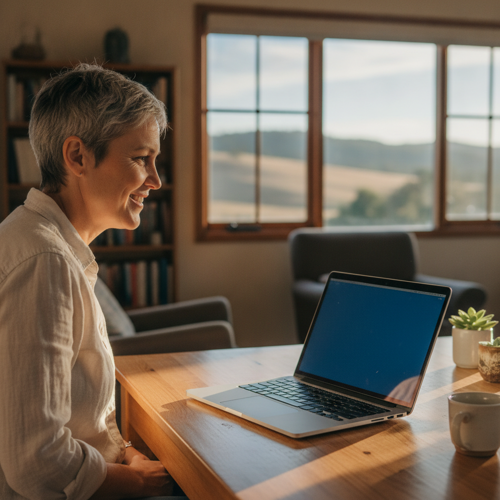 Computer cleaning in Buckaroo (2850) — a local resident at home with a clean, fast, dust-free computer running cool and quiet