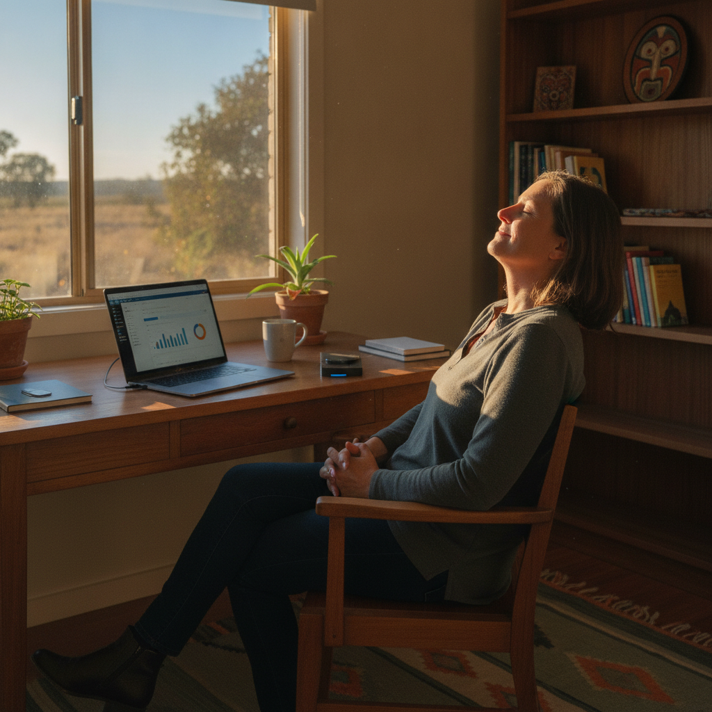 Computer cleaning in Bungendore (2621) — a local resident at home with a clean, fast, dust-free computer running cool and quiet