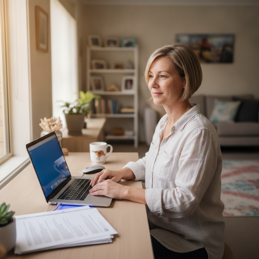 Computer cleaning in Butler (6036) — a local resident at home with a clean, fast, dust-free computer running cool and quiet