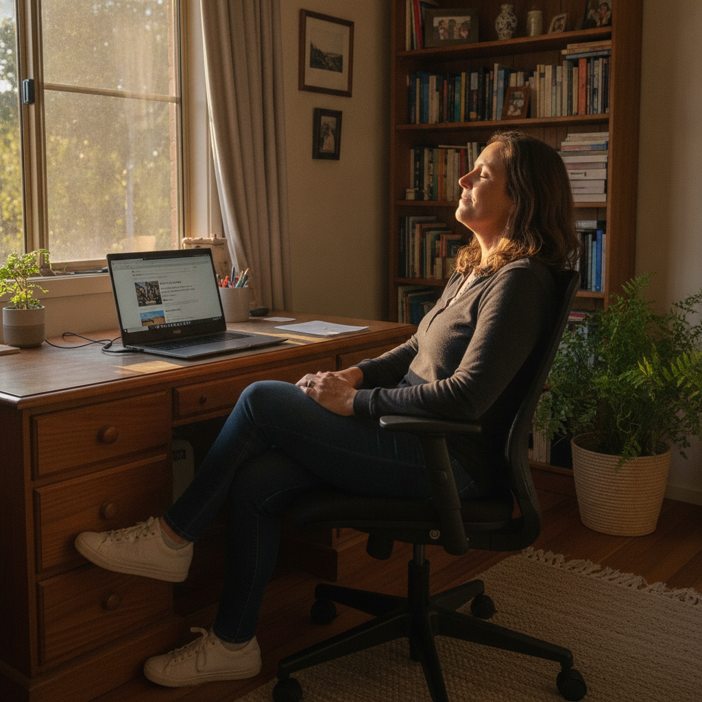Professional computer clean-out in Cabramurra (2629) — a happy New South Wales resident at home with a spotless, fast, quiet machine