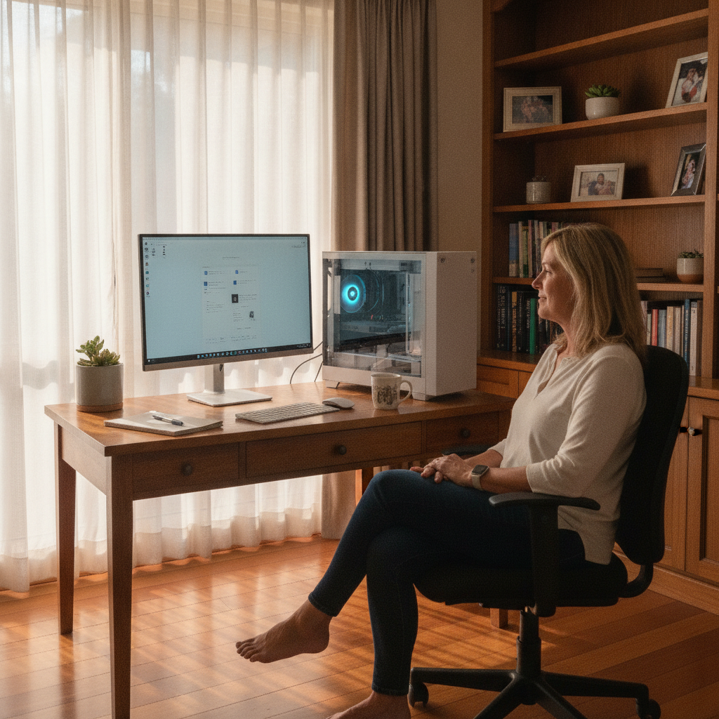 Laptop and desktop cleaning in Carnham (2460) — an at-home owner pleased their computer runs cool and quiet again
