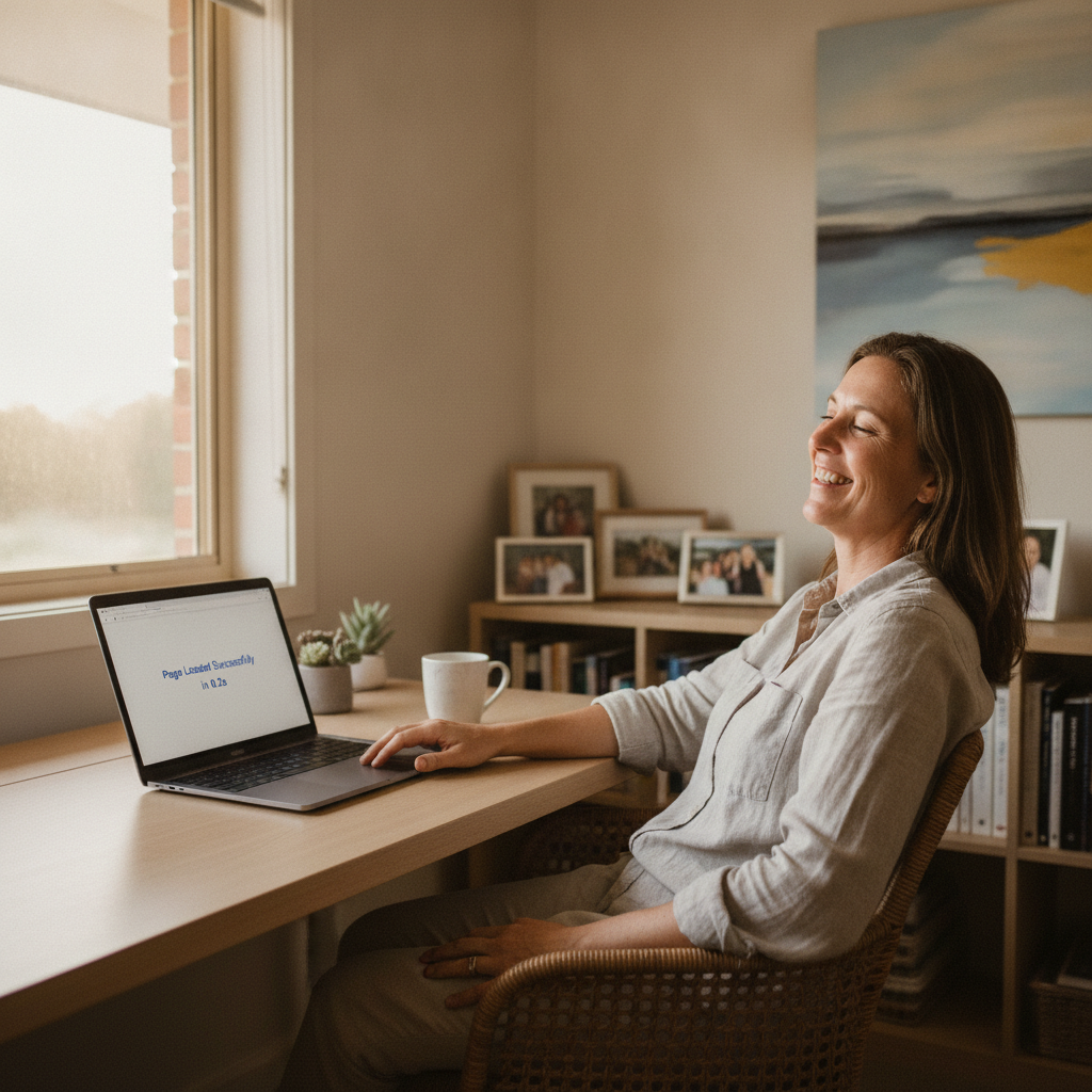 Computer cleaning in Carrawabbity (2871) — a local resident at home with a clean, fast, dust-free computer running cool and quiet