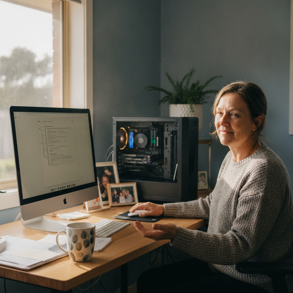 Laptop and desktop cleaning in Cavan (2582) — an at-home owner pleased their computer runs cool and quiet again