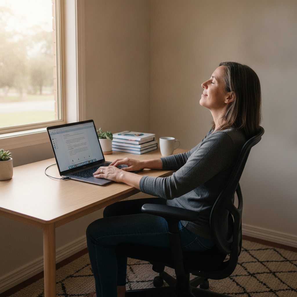 Computer cleaning in Cedar Creek (2484) — a local resident at home with a clean, fast, dust-free computer running cool and quiet